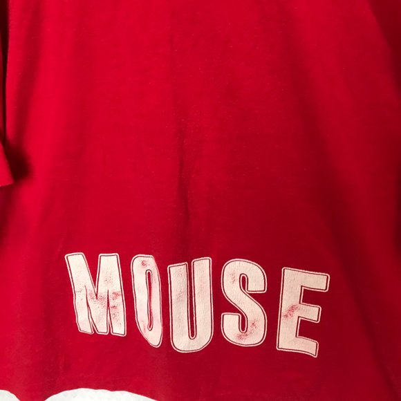 DISNEY ,MICKEY MOUSE CROP SHIRT SZ LARGE MADE INUSA NW - Picture 5 of 5